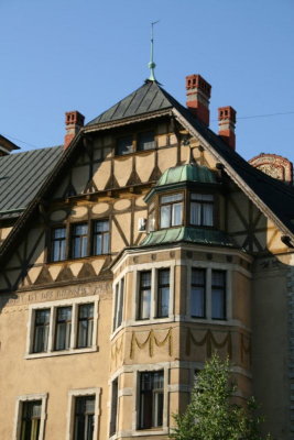 A German style building