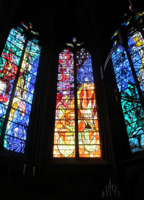 Stained glass by Marc Chagall