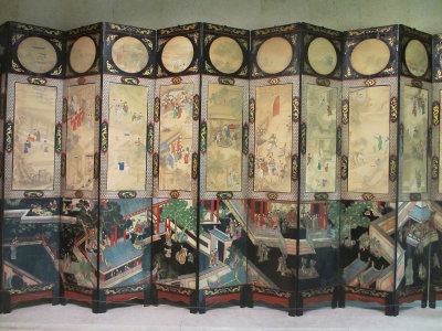 China. Coromandel screen. Late 17th century