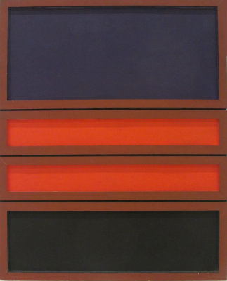 Tano Festa 1962 - Homage to Rothko - Acrylic on Wood