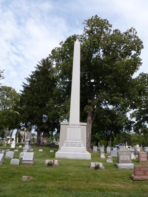 Tallest monument - Jacob Kuebeler of Kuebeler Brewing Company 1905