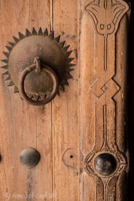 Wooden Door from Nizwa Market