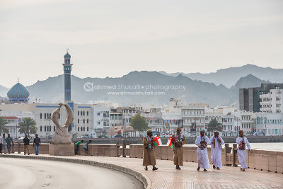 HM's return celebrations in Mutrah