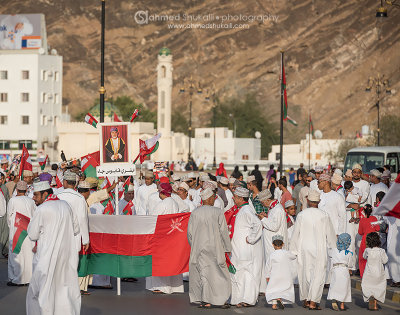 HM's return celebrations in Mutrah