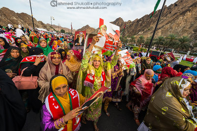 HM's return celebrations in Mutrah