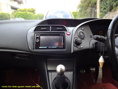 Honda Civic Type R Radio upgrade pic 1.jpg