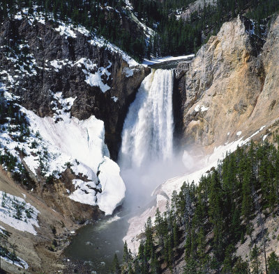 Yellowstone's Hanging Glacier