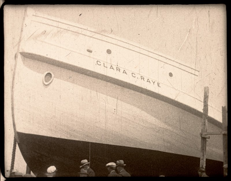 Clara C. Raye in the Essex shipyards 2