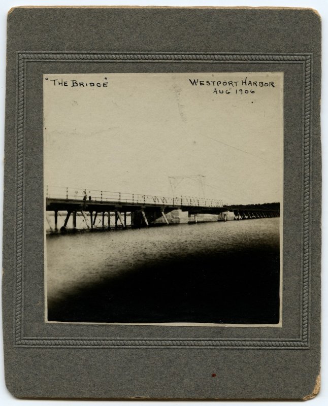 Westport Harbor [sic] Aug 1906