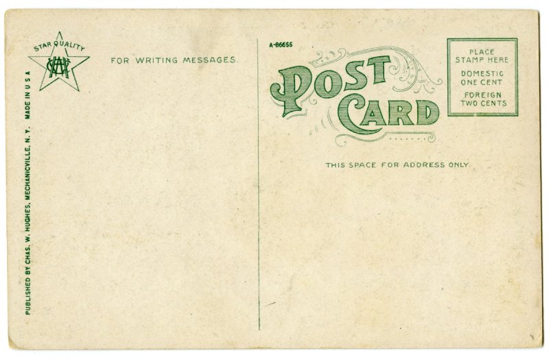 Brookdale Farm, Jacobs Ladder Roadway, Mass. 16. reverse