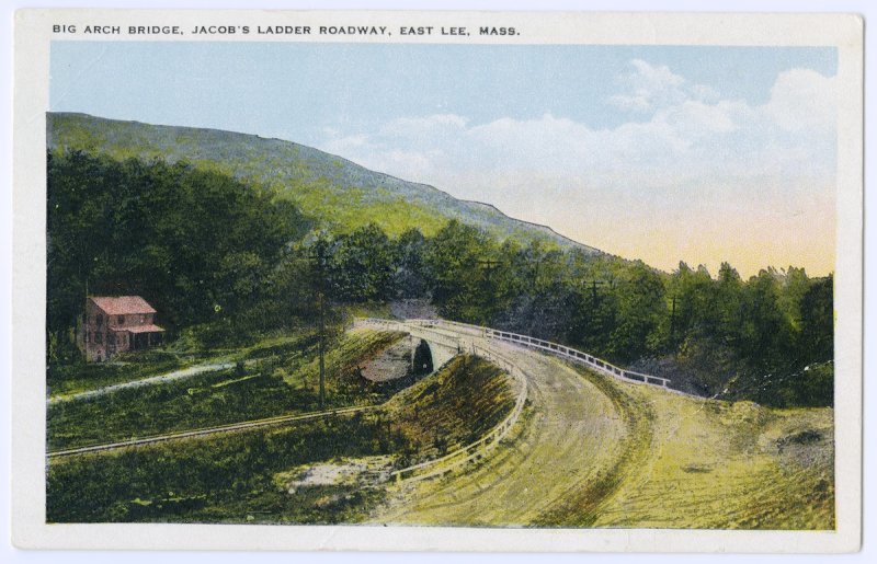 Big Arch Bridge, Jacob's Ladder Roadway, East Lee, Mass.