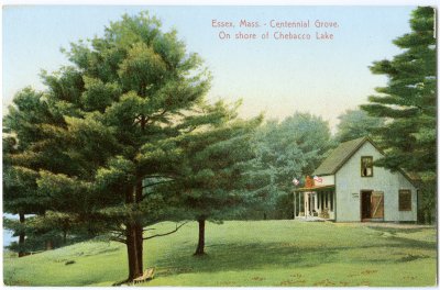 Essex, Mass. - Centennial Grove. On shore of Chebacco Lake