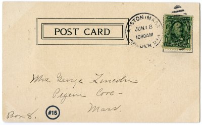 Centennial Grove, Essex, Mass. reverse