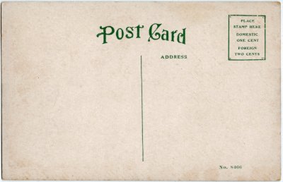 View of the Wharves, Westport Point, Mass. reverse