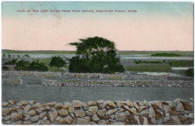 View of the East River from Post Office