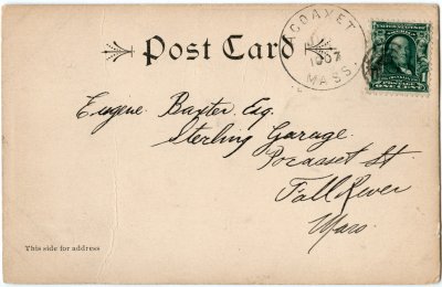 Camp DAVY, Brayton's Point, Westport Harbor, Mass. reverse
