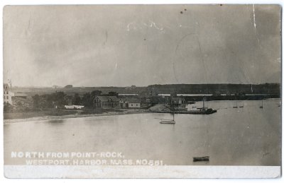North from Point-Rock, Westport, Harbor. Mass. No561. copy A