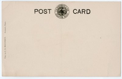 Along the Beach, Acoaxet, Mass. reverse