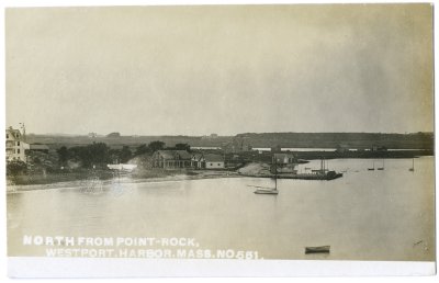 North from Point-Rock, Westport, Harbor. Mass. No561. copy B