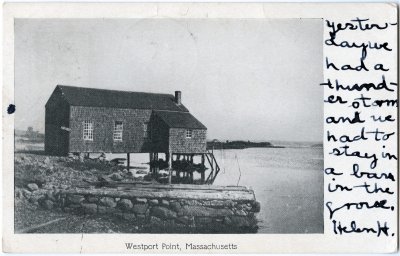 Westport Point, Massachusetts (old shipyard building)