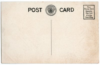 Beach Scene, Acoaxet, Mass. reverse