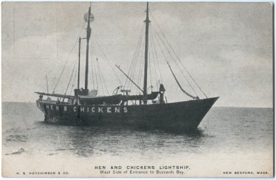 Hen and Chickens Lightship.