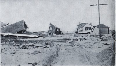 Four Views of Horseneck Beach no. 1D (1938 Hurricane Pictures)