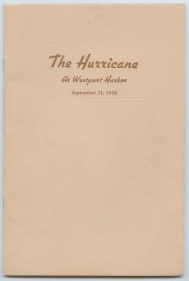 The Hurricane (1938) at Westport Harbor cover
