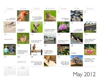2012-3 calendar May