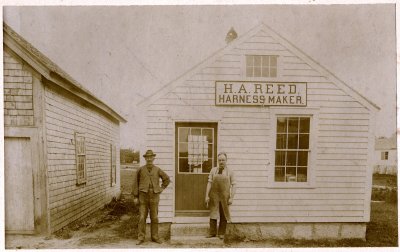 H.A. Reed Harness Maker old print