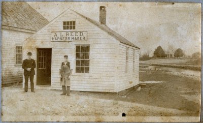 A.L. Reed Harness Maker old print
