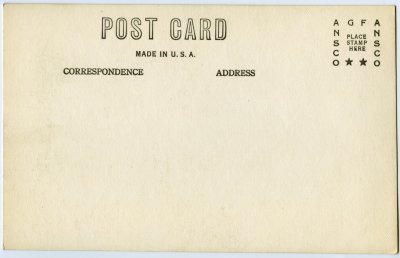 West Bathing Beach Acoaxet, Mass. reverse