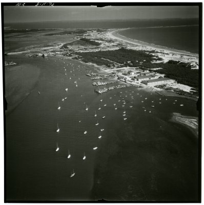Tripp's Boat Yard Aerial 11-Aug-1972