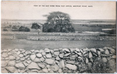 View of the East River from Post Office, Westport Point, Mass. version 2a (ED West)