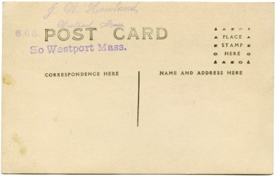 605 So Westport Mass. reverse