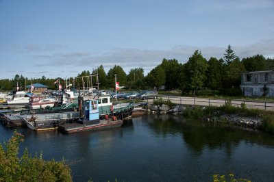 Harbor at South Baymouth, Manitoulin Island