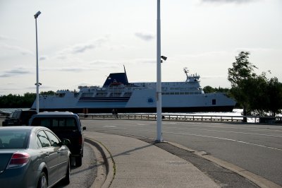 The Chee-Chimaun heading back to Tobermory