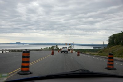Last views of Lake Superior on the way to Thunder Bay