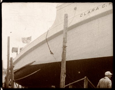 Clara C. Raye in the Essex shipyards 4