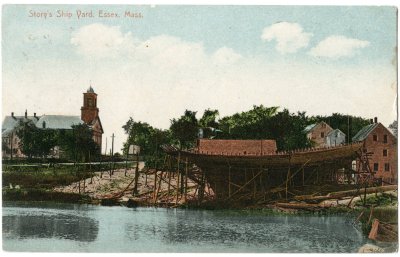 Story's Ship Yard, Essex, Mass.