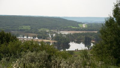 The Assiniboine River Valley at St-Lazare