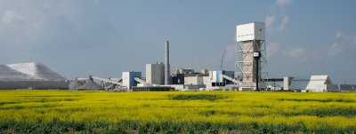 Mosaic potash mine near Esterhazy, SK