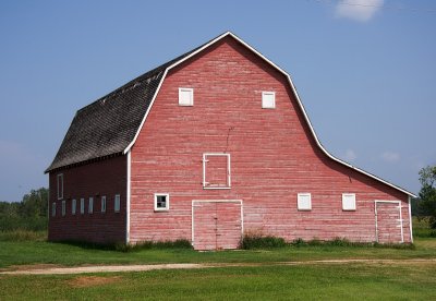 old barn west of Horod