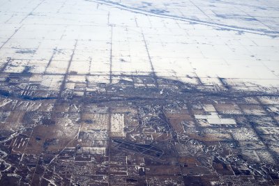 Moose Jaw, SK from the air