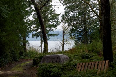 View from the cabin, Dabob Peninsula