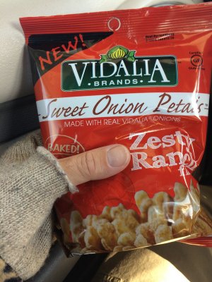 On the road, you discover new snacks
