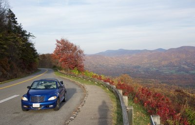 View from the Blue Ridge Parkway