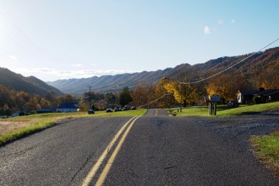 Clinch Mountain still on the right