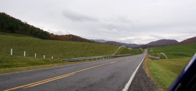 Tidy fences and fields near Bland, VA