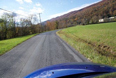 Leaving the highway again